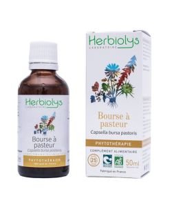 Bourse à Pasteur - Macérat de plantes fraîches BIO, 50 ml